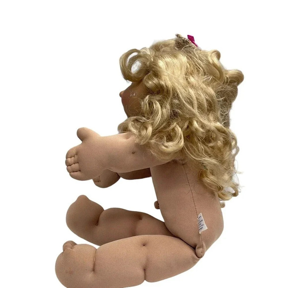 2004 Play Along Cabbage Patch - Etsy Cabbage Patch Kids Play Along Doll 1978/ 2005 PA-4 Blonde Silky Hair Green eyes